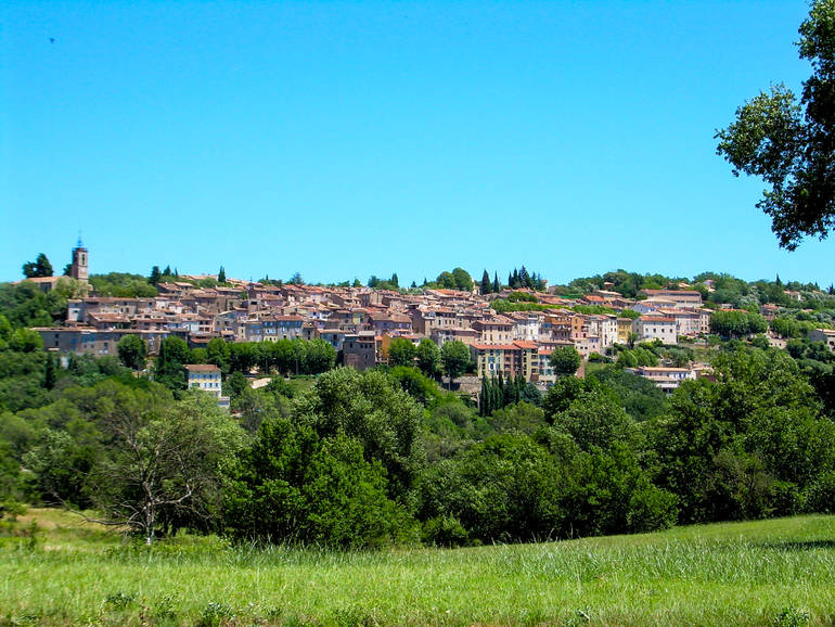 View on Bagnols-en-Foret