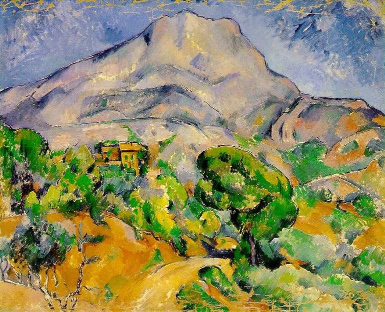 Mont Sainte-Victoire by Cézanne