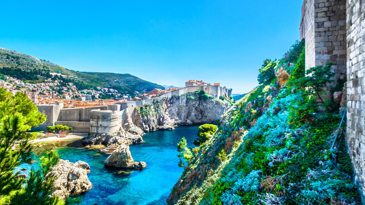 Fort Bokar in Dubrovnik used in Game of Thrones.